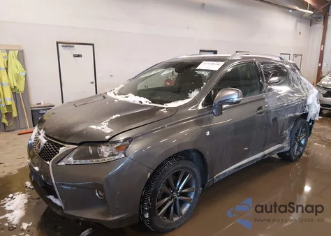 2013 Lexus Rx 350 F Sport from USA, damaged, VIN 2T2BK1BA8DC169429